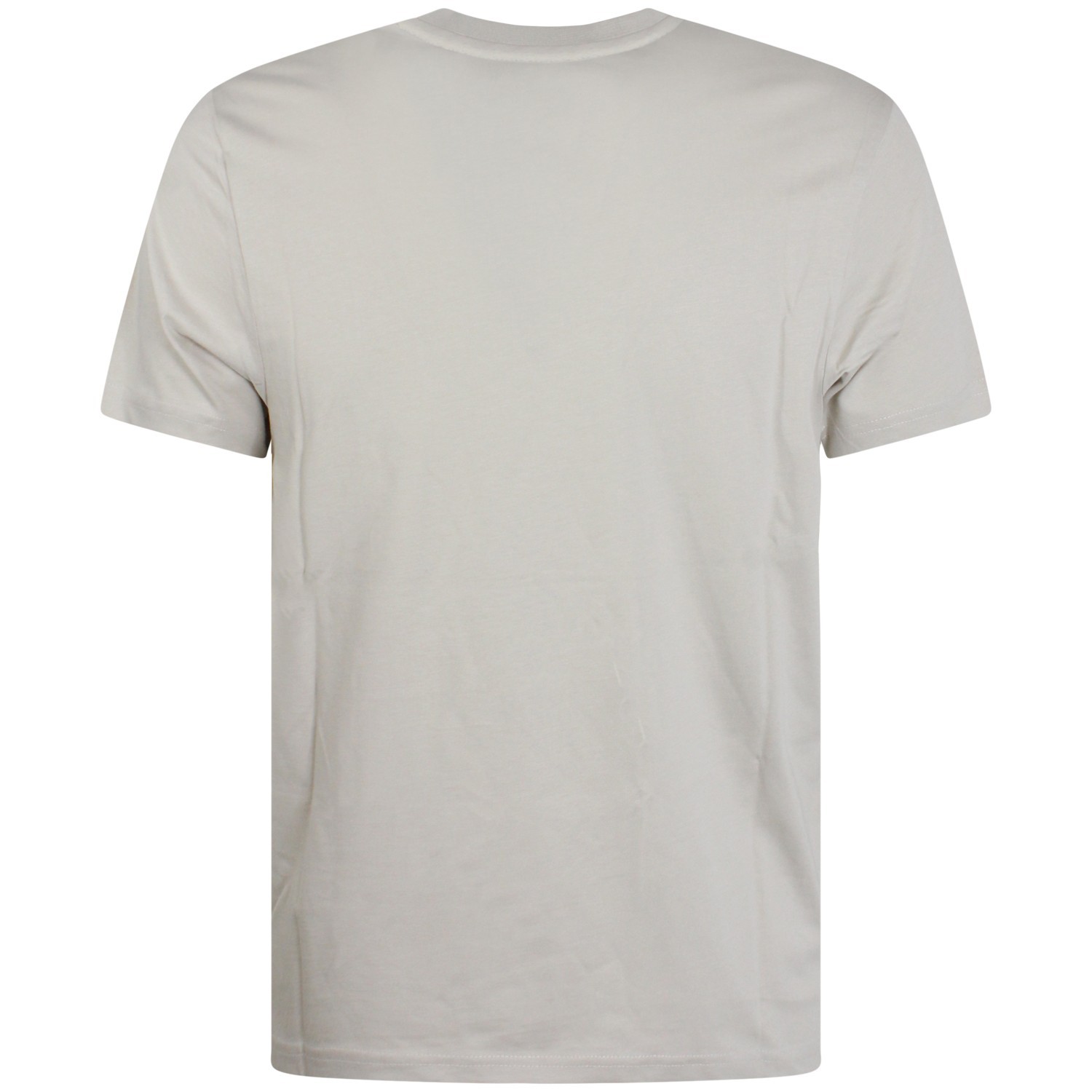 T-shirt beige con mini logo per uomo 2