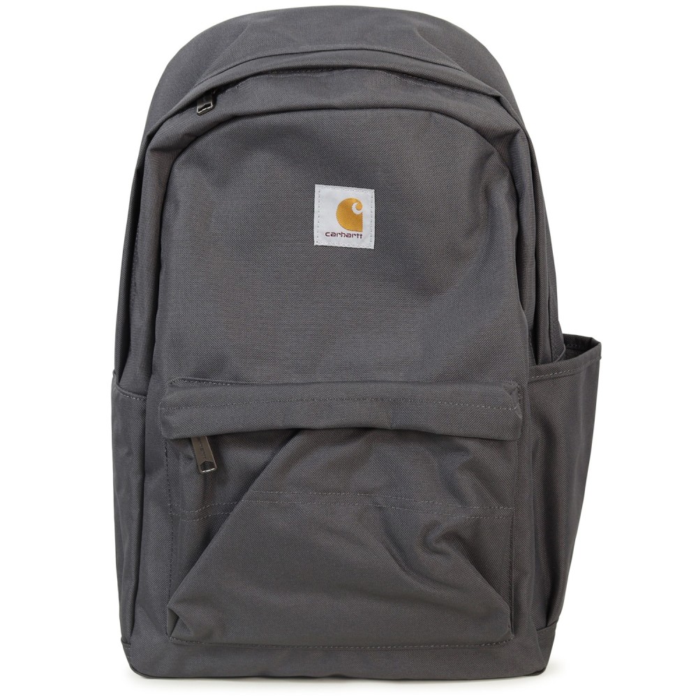 Zaino grigio con mini logo per uomo