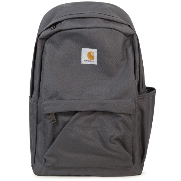 Zaino grigio con mini logo per uomo