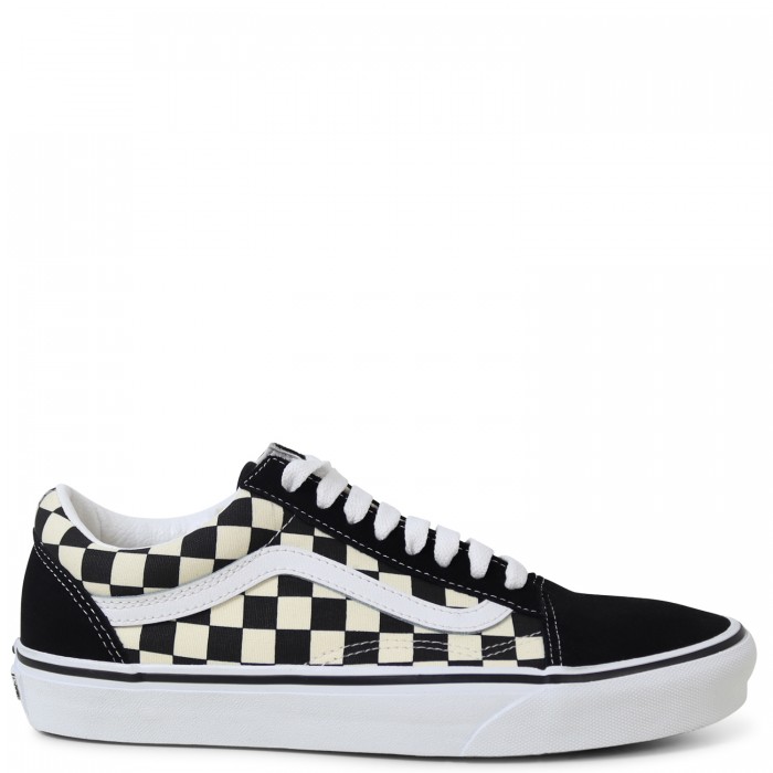 Sneakers nere a scacchi OLD SKOOL per uomo