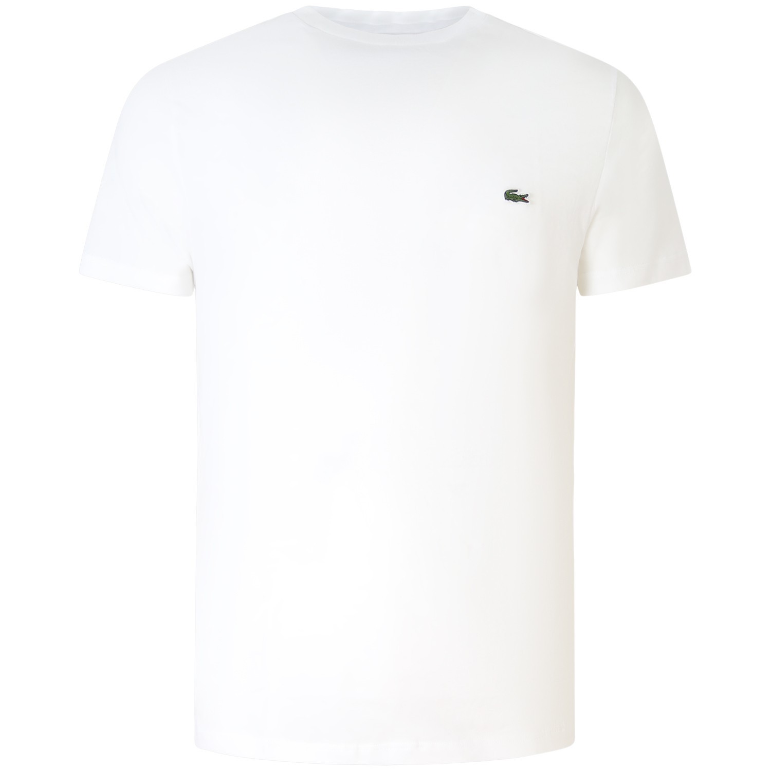 T-shirt bianca con mini logo per uomo