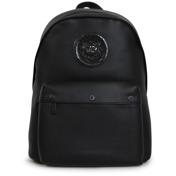 Zaino nero con logo per uomo