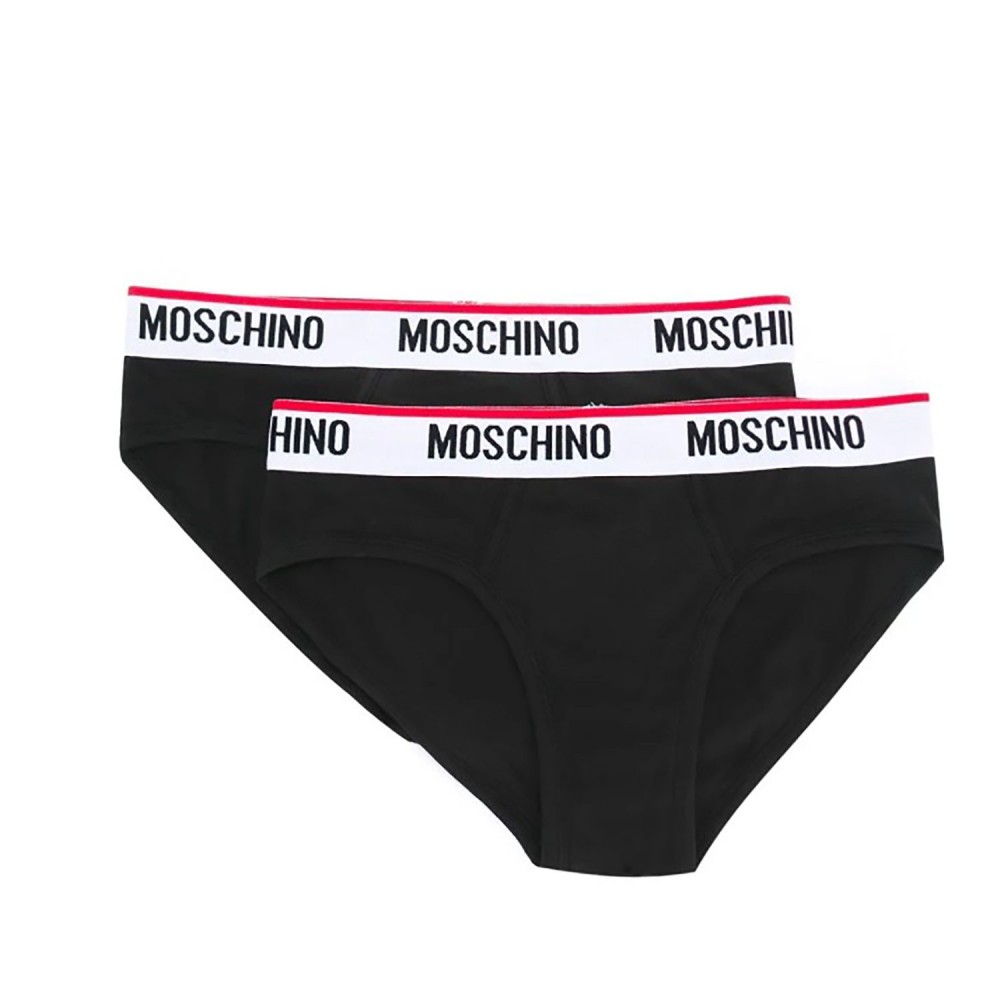 Slip nero 2pack per uomo