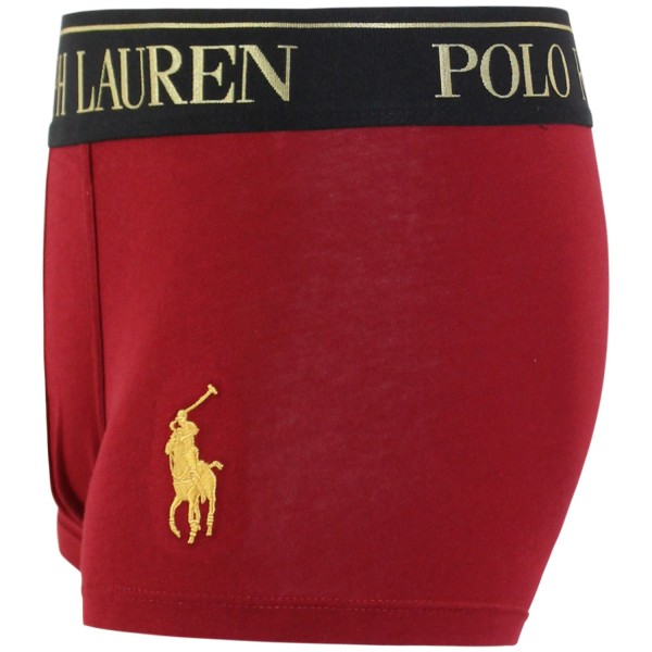 Boxer rosso logato per uomo