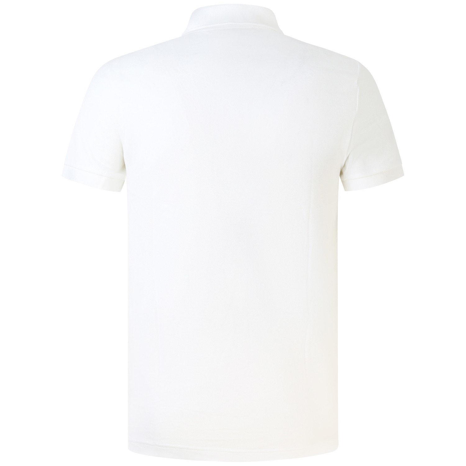 Polo bianca con mini logo slim fit  per uomo 2