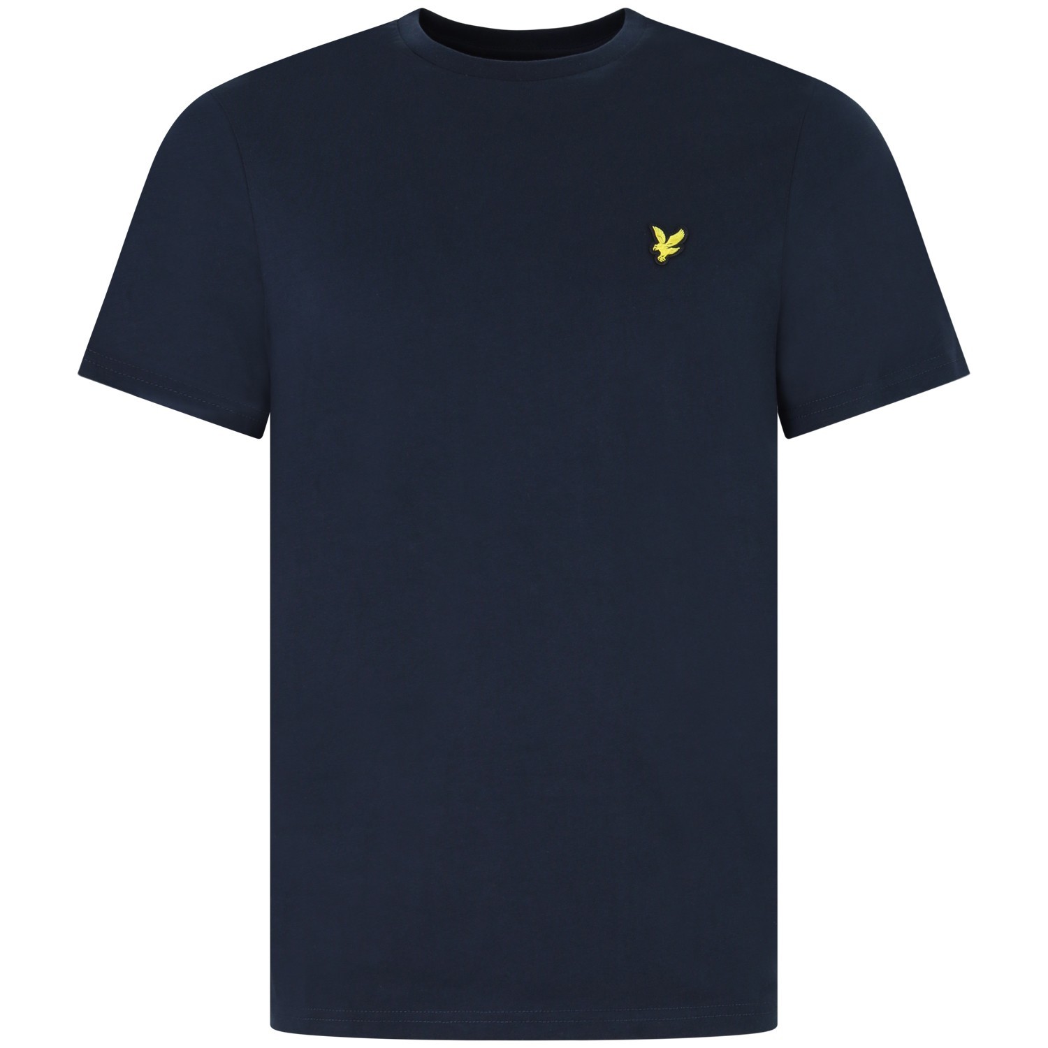 T-shirt blu con mini logo per uomo