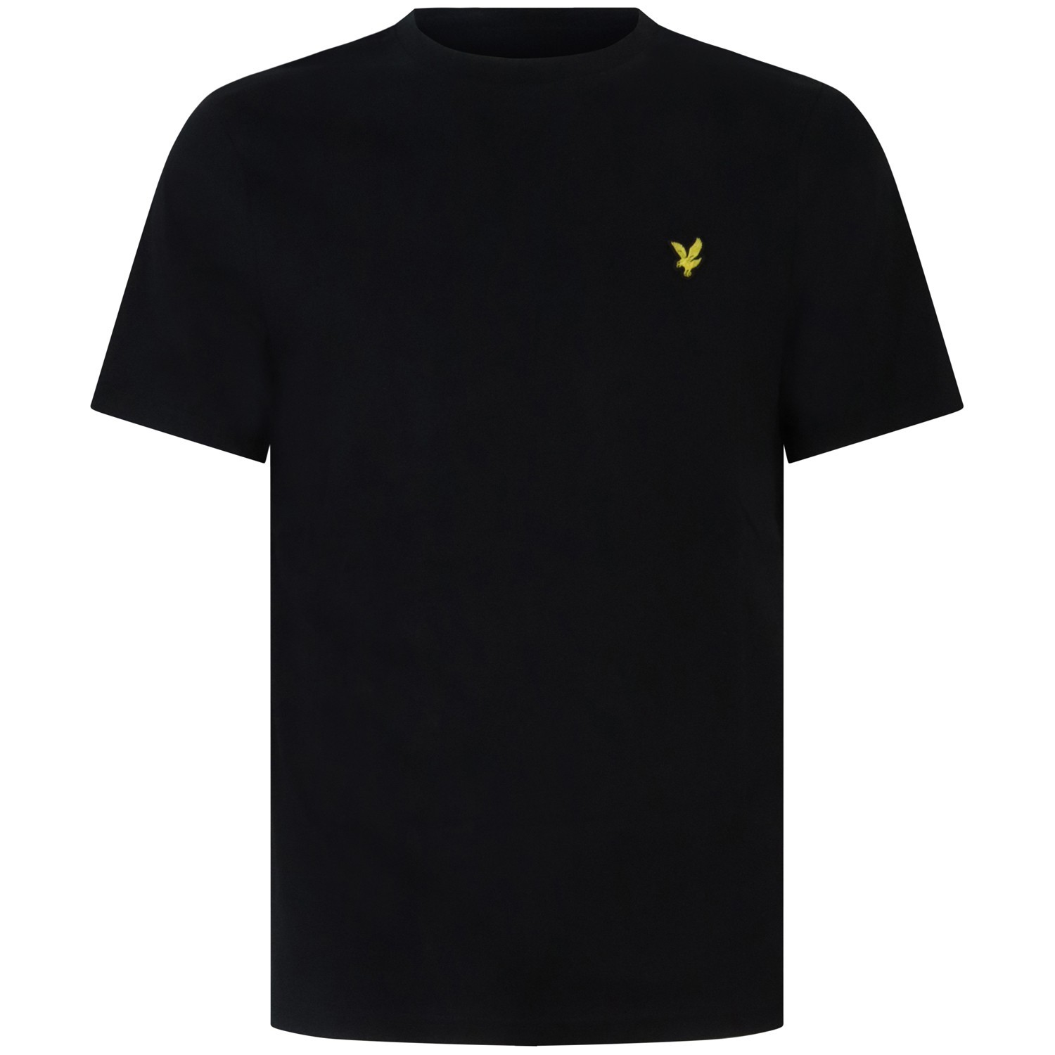 T-shirt nera con mini logo per uomo