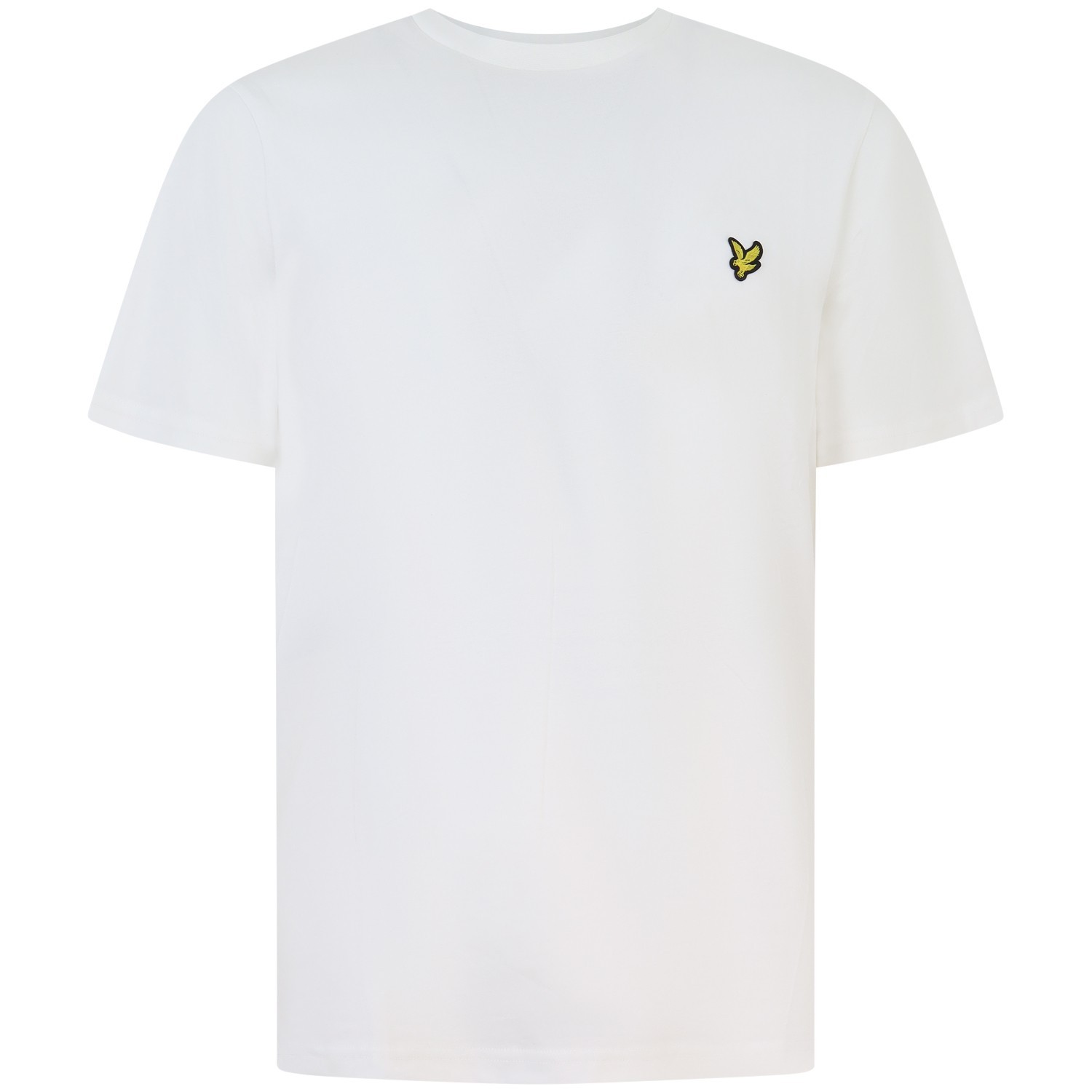 T-shirt bianca con mini logo per uomo