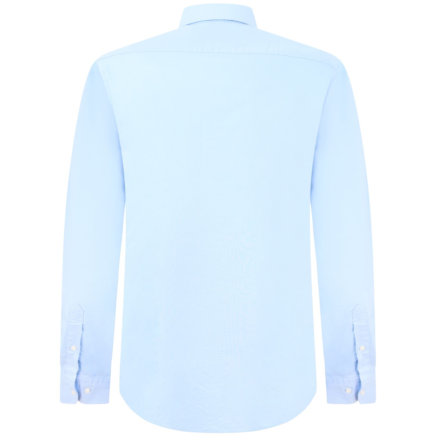 Camicia  celeste  per uomo 2