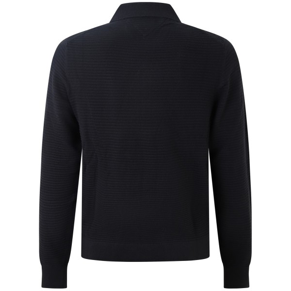 Cardigan nero per uomo