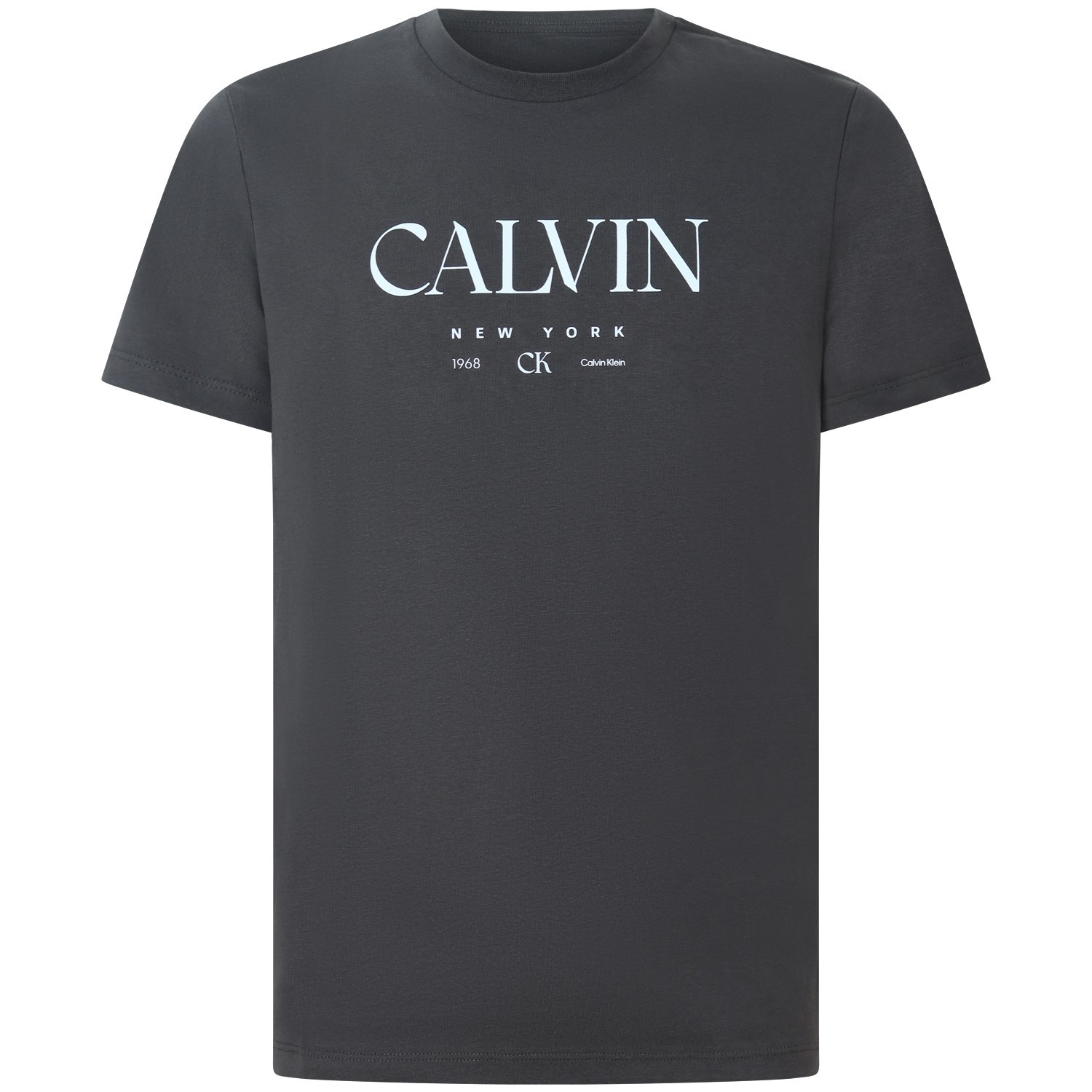 T-shirt grigia con logo per uomo