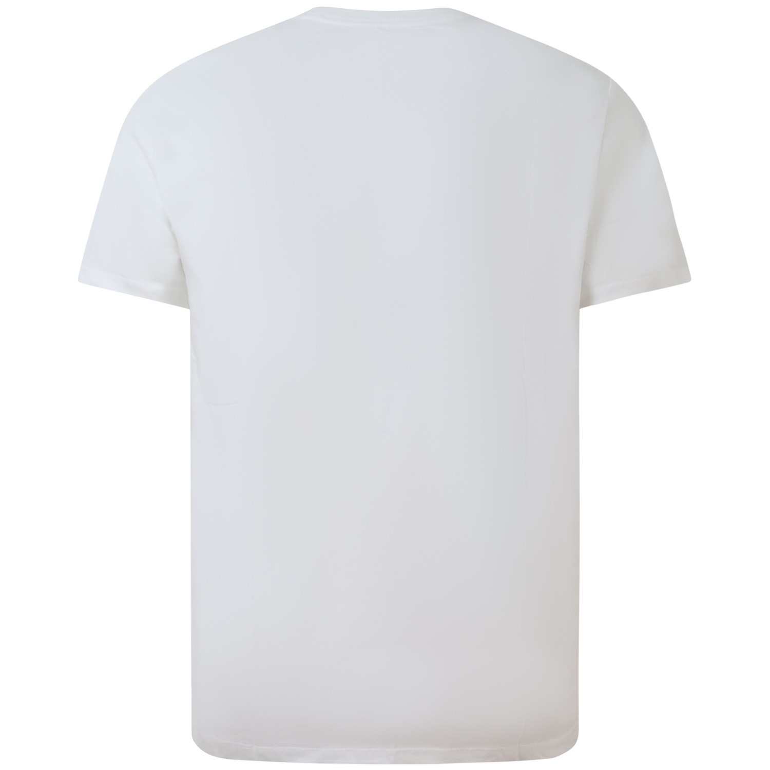 T-shirt bianca con logo per uomo 2