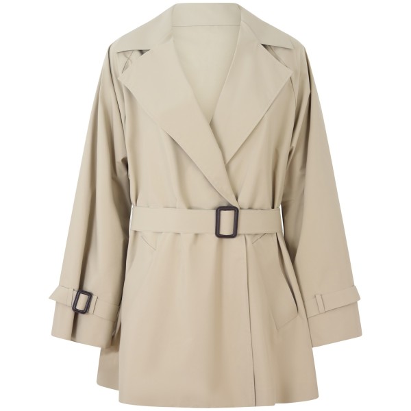 Trench beige per donna