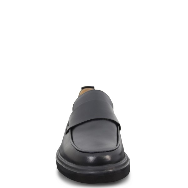 Mocassino nero per uomo