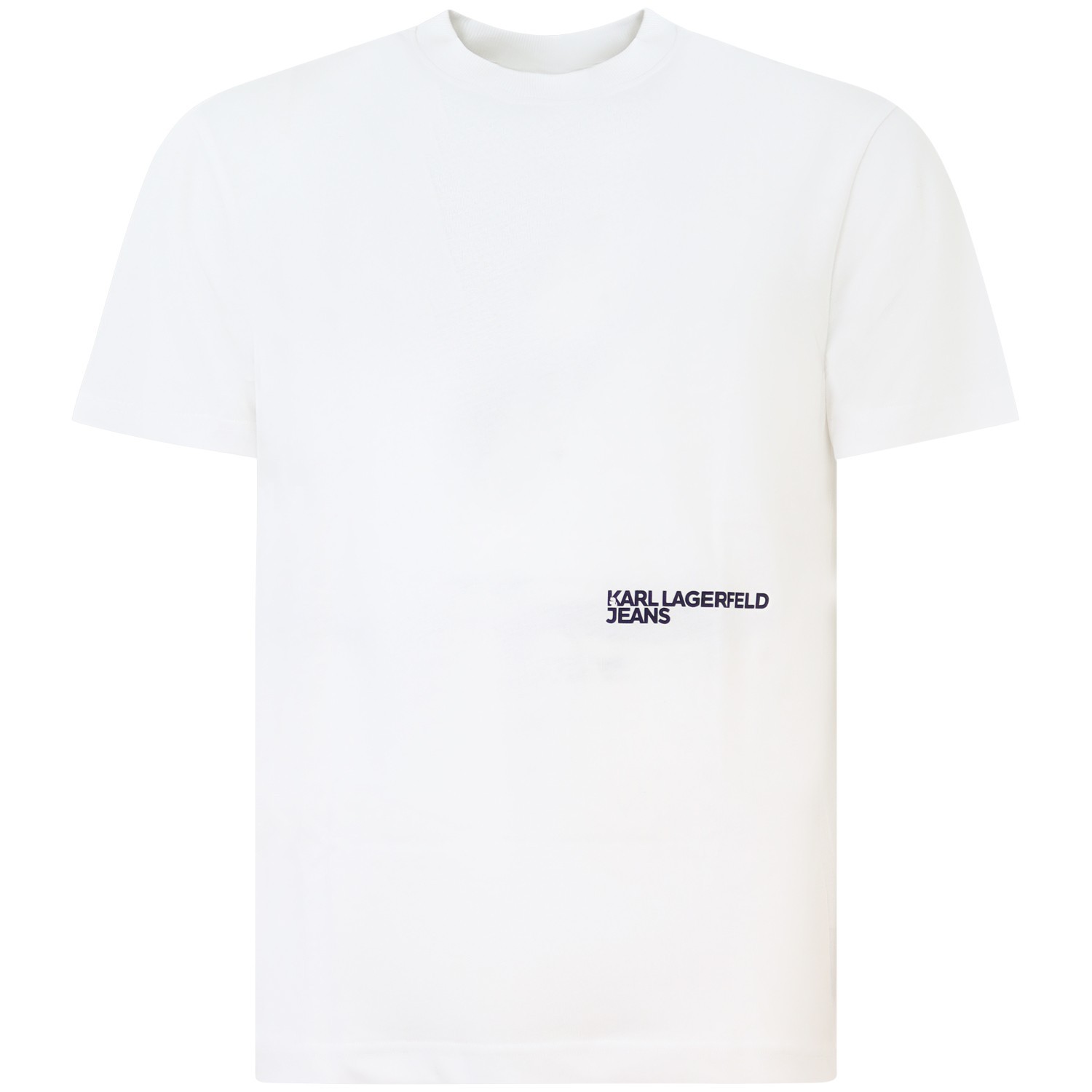 T-shirt bianca con stampa per uomo