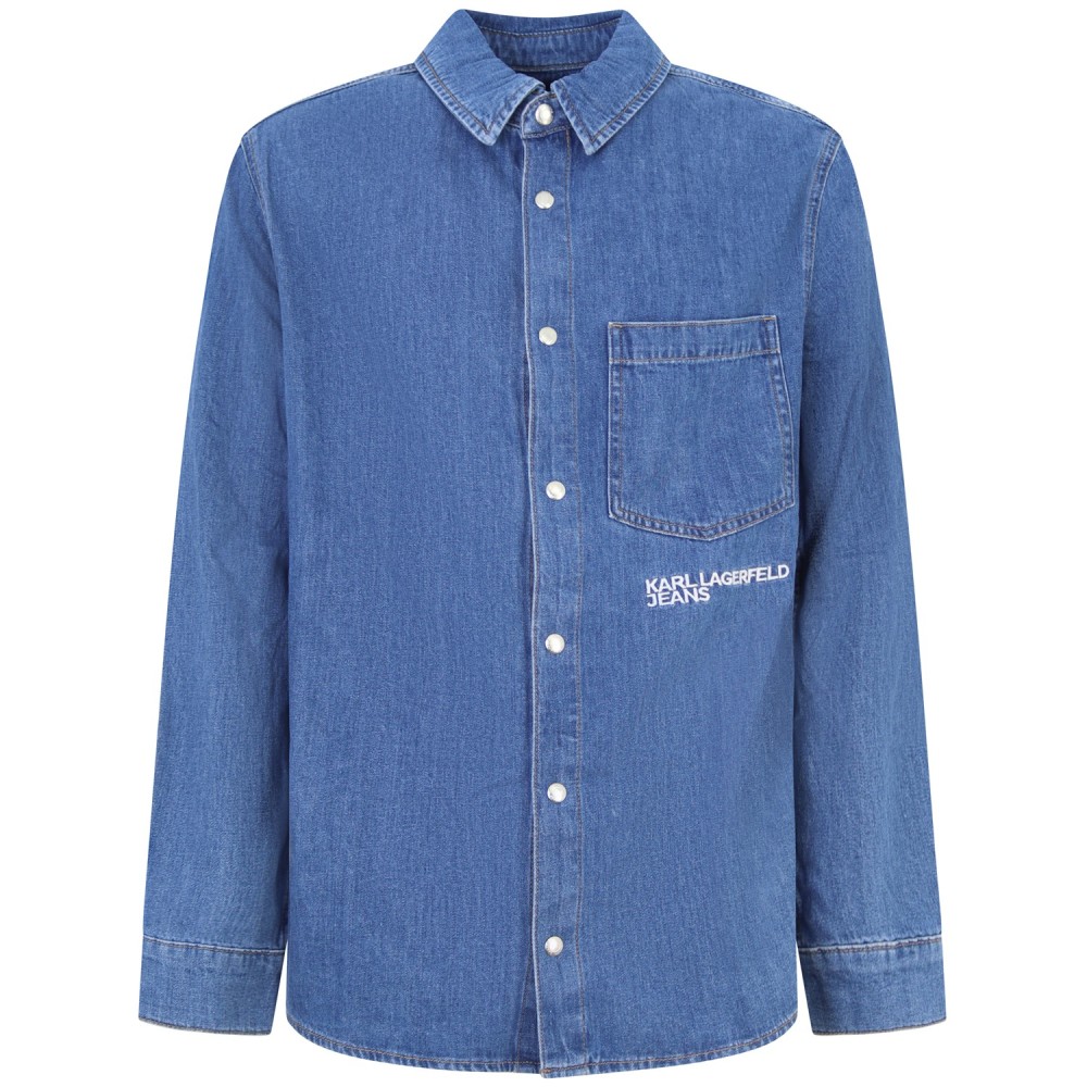 Camicia in denim per uomo