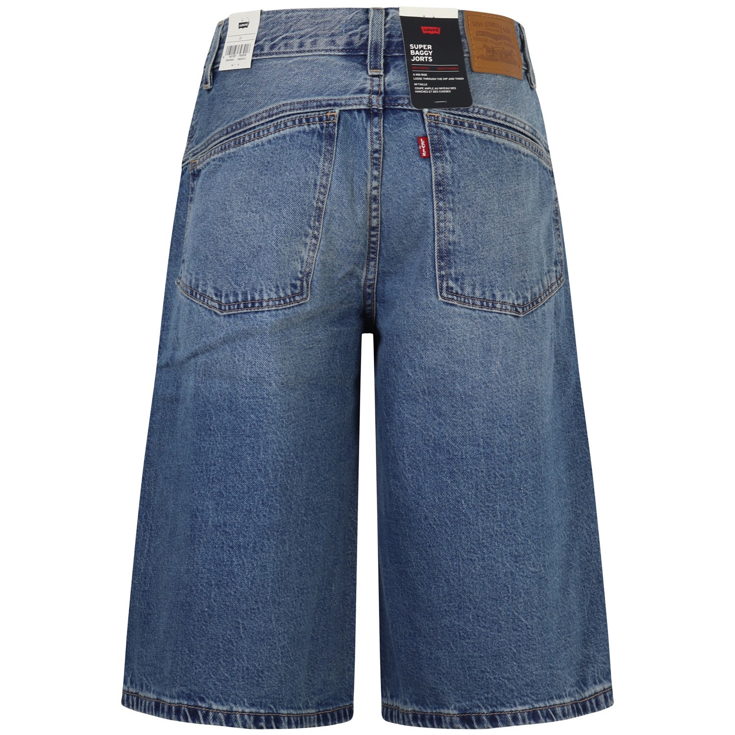 Bermuda blu 'SUPER BAGGY JORTS' per donna 2