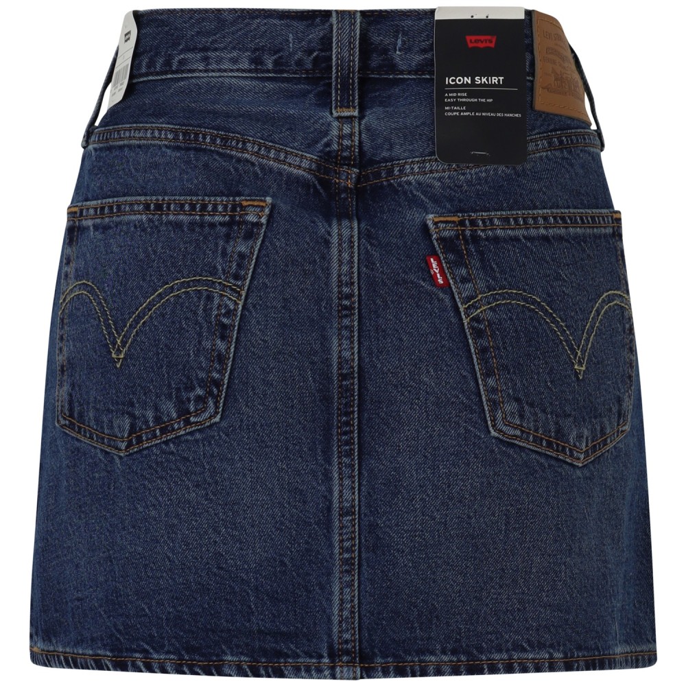 Gonna blu 'ICON SKIRT' per donna