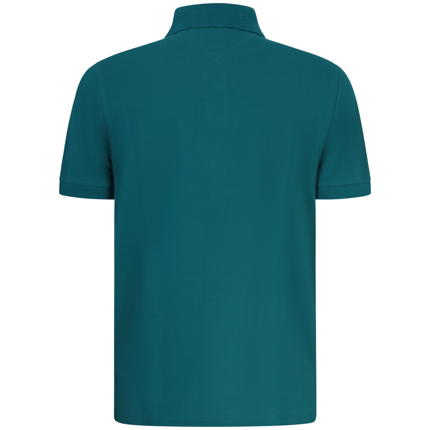 Polo verde con mini logo per uomo 2