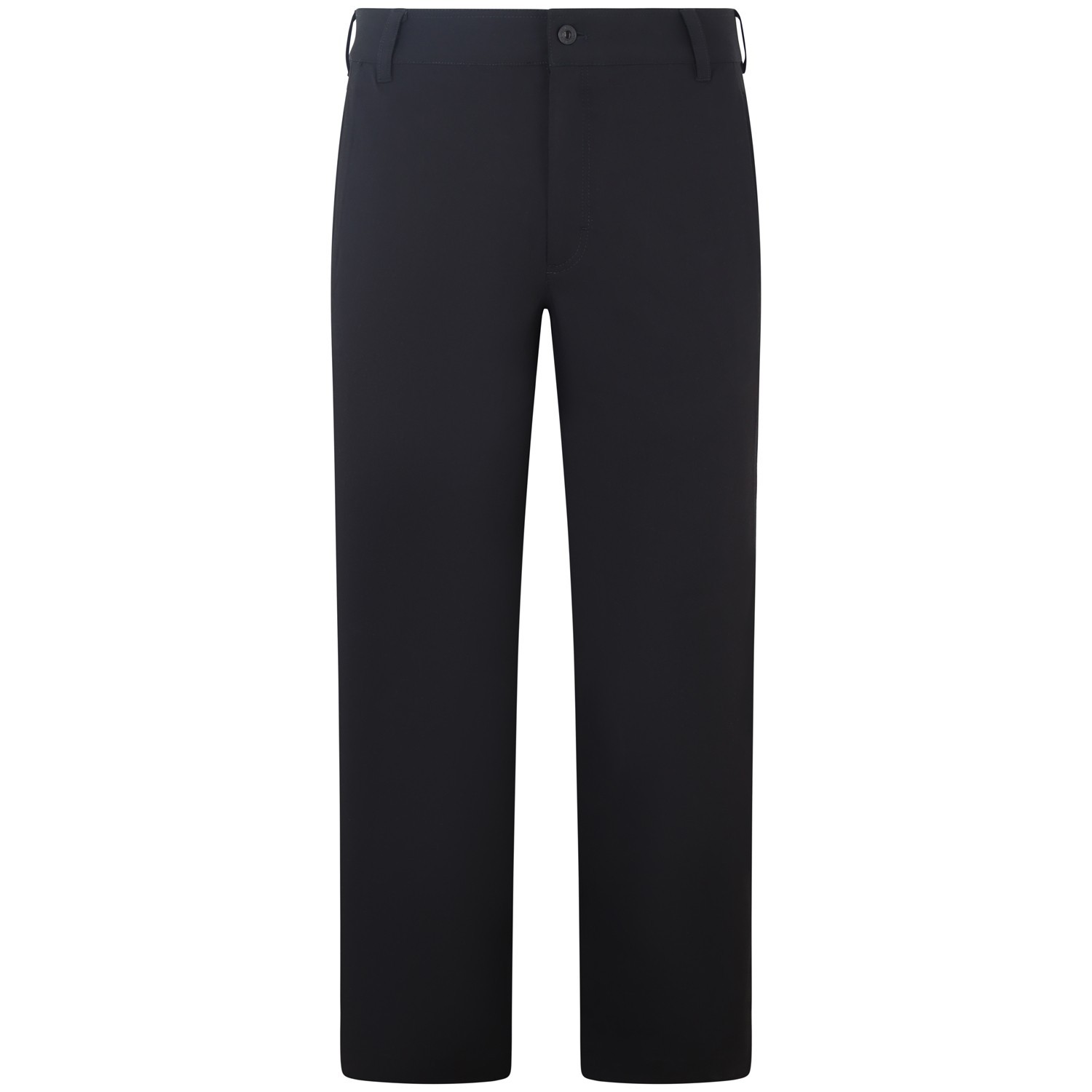 Pantalone nero con mini logo per uomo