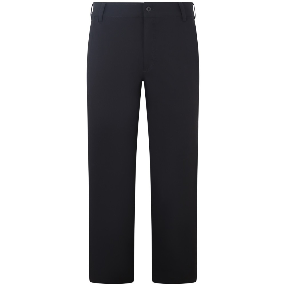 Pantalone nero con mini logo per uomo