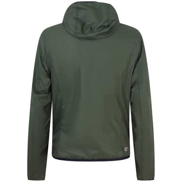 Giubbotto reversibile blu-verde per uomo