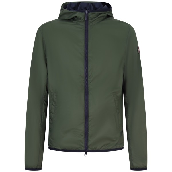 Giubbotto reversibile blu-verde per uomo