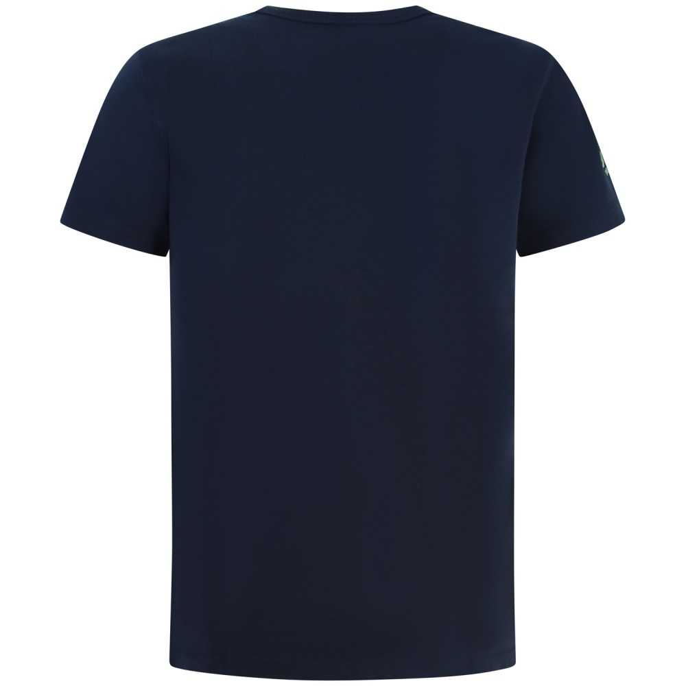 T-shirt blu per uomo