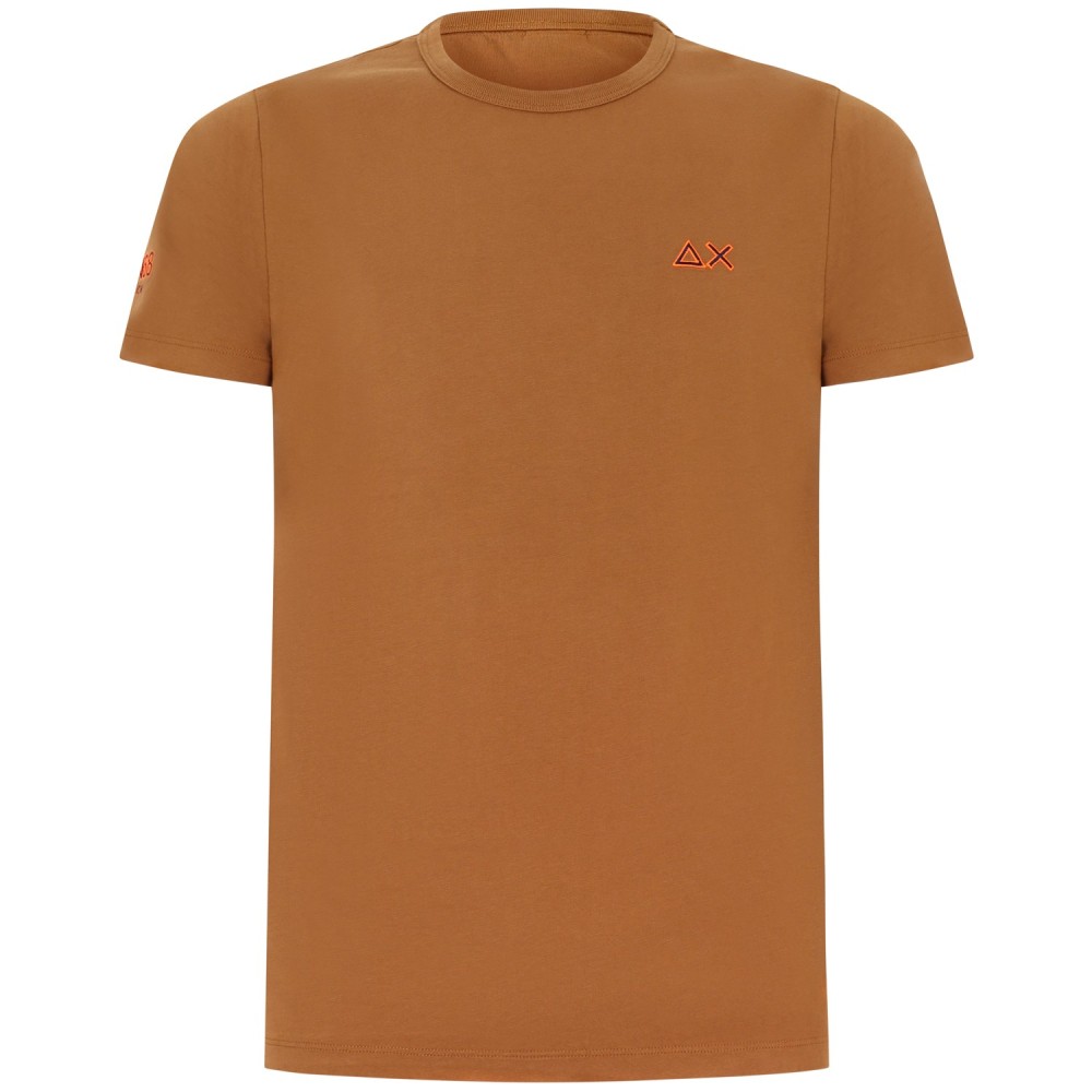 T-shirt marrone per uomo