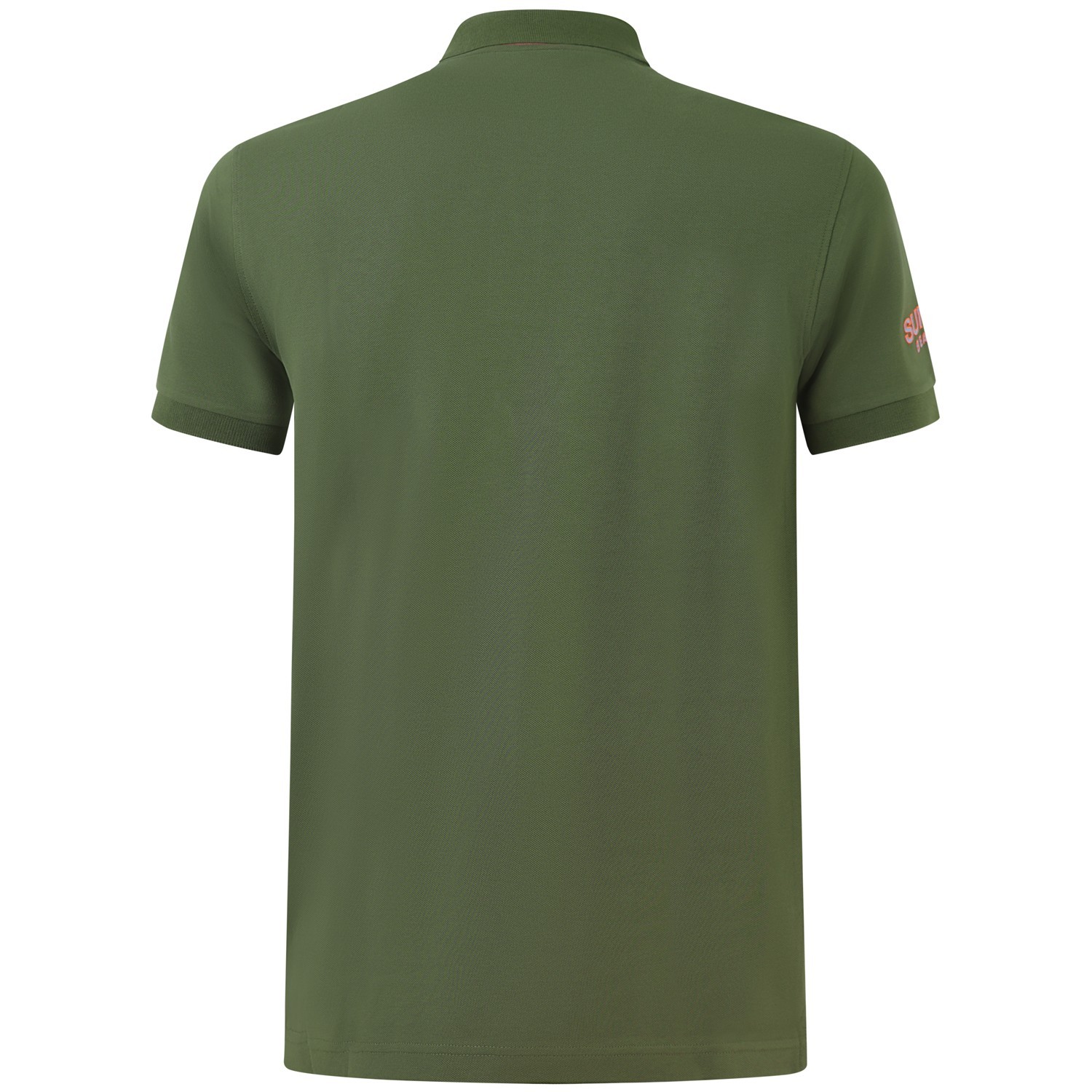 Polo verde per uomo 2