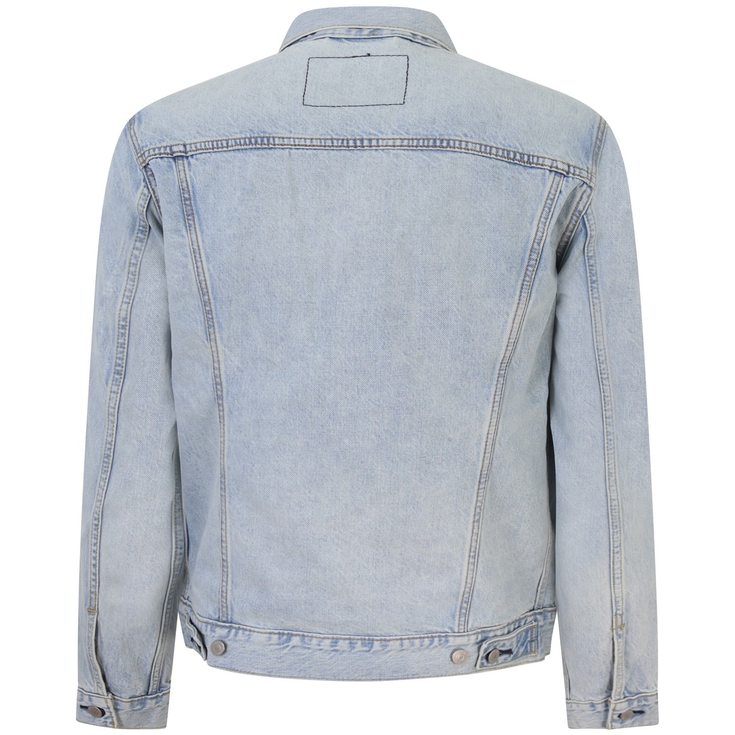 Giubboto in jeans chiaro per uomo 2