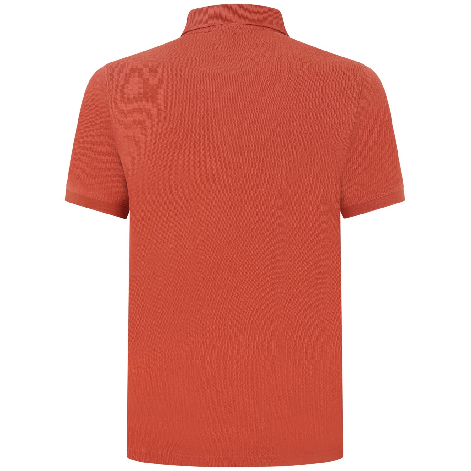 Polo arancione per uomo 2