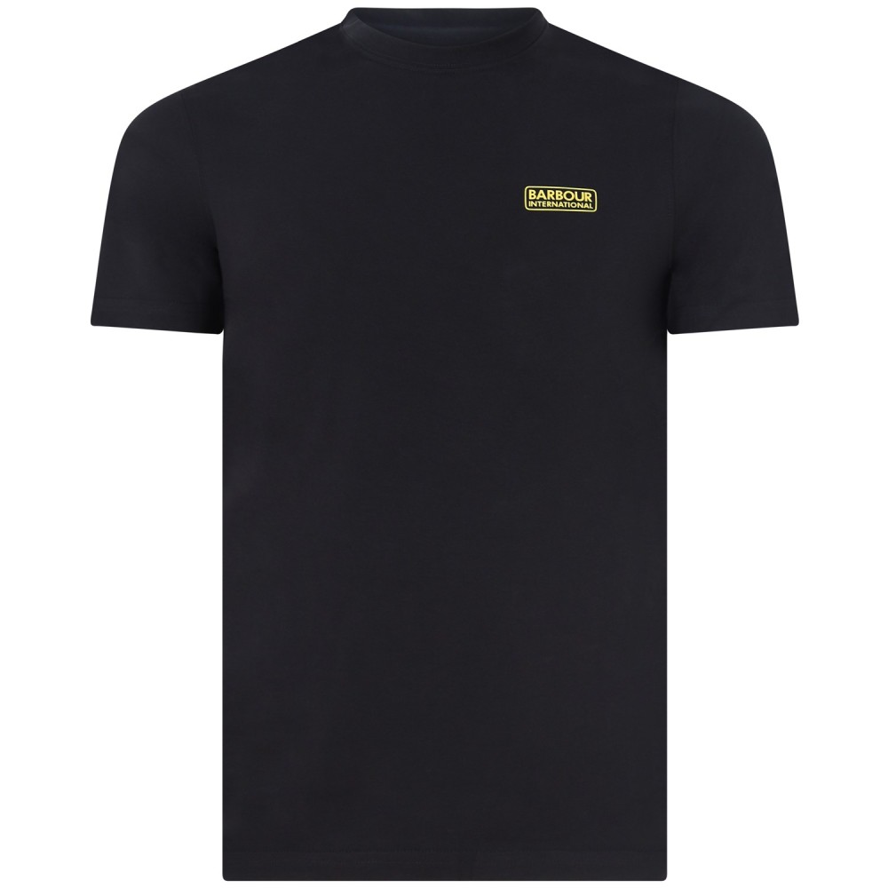 T-shirt nera per uomo