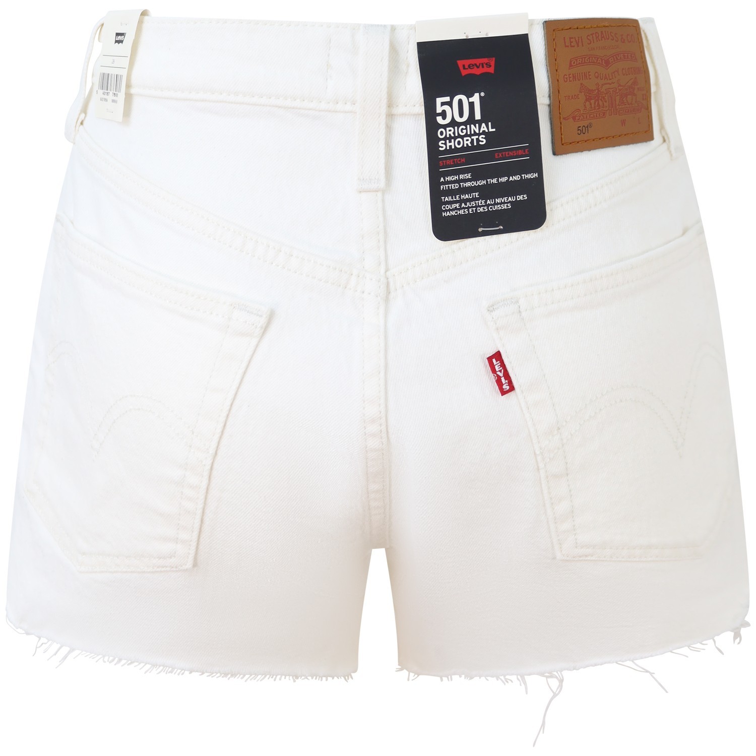 Shorts bianco '501 ORIGINAL' per donna 2