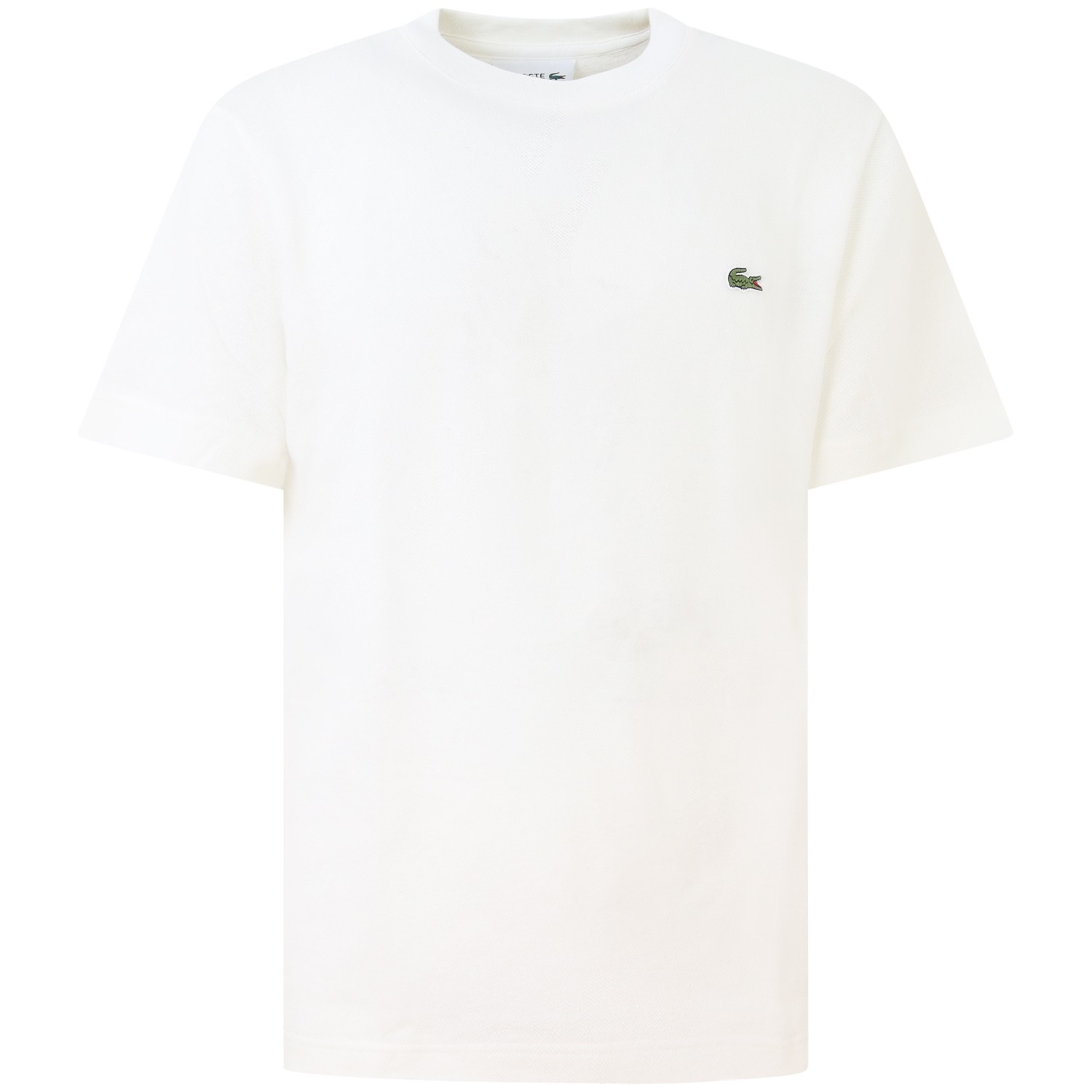 T-shirt bianca  piquè  per uomo