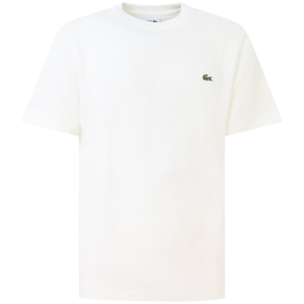 T-shirt bianca  piquè  per uomo