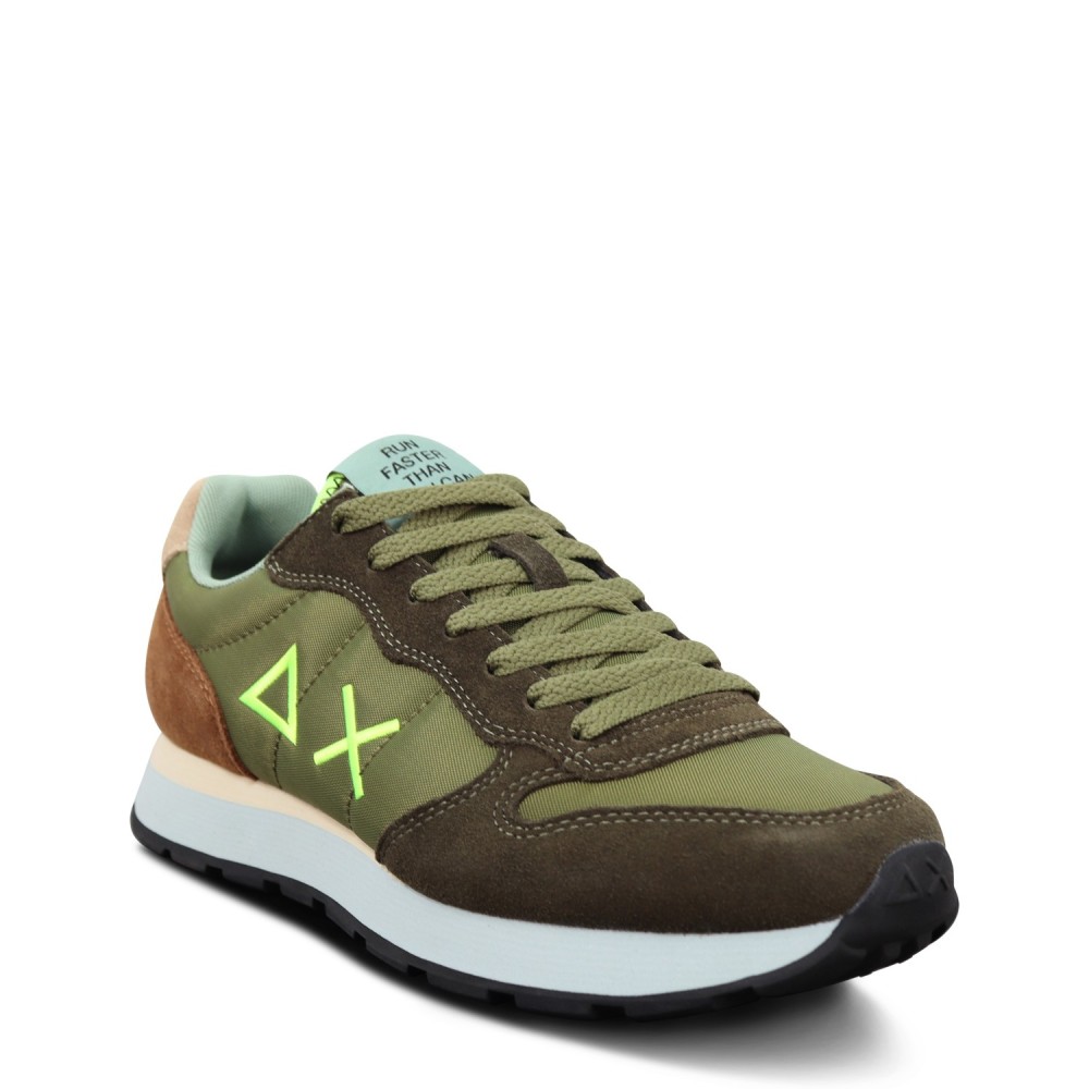 Sneakers verde  per uomo