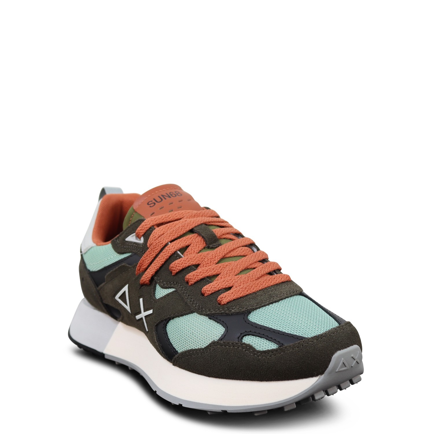 Sneakers verde per uomo 2