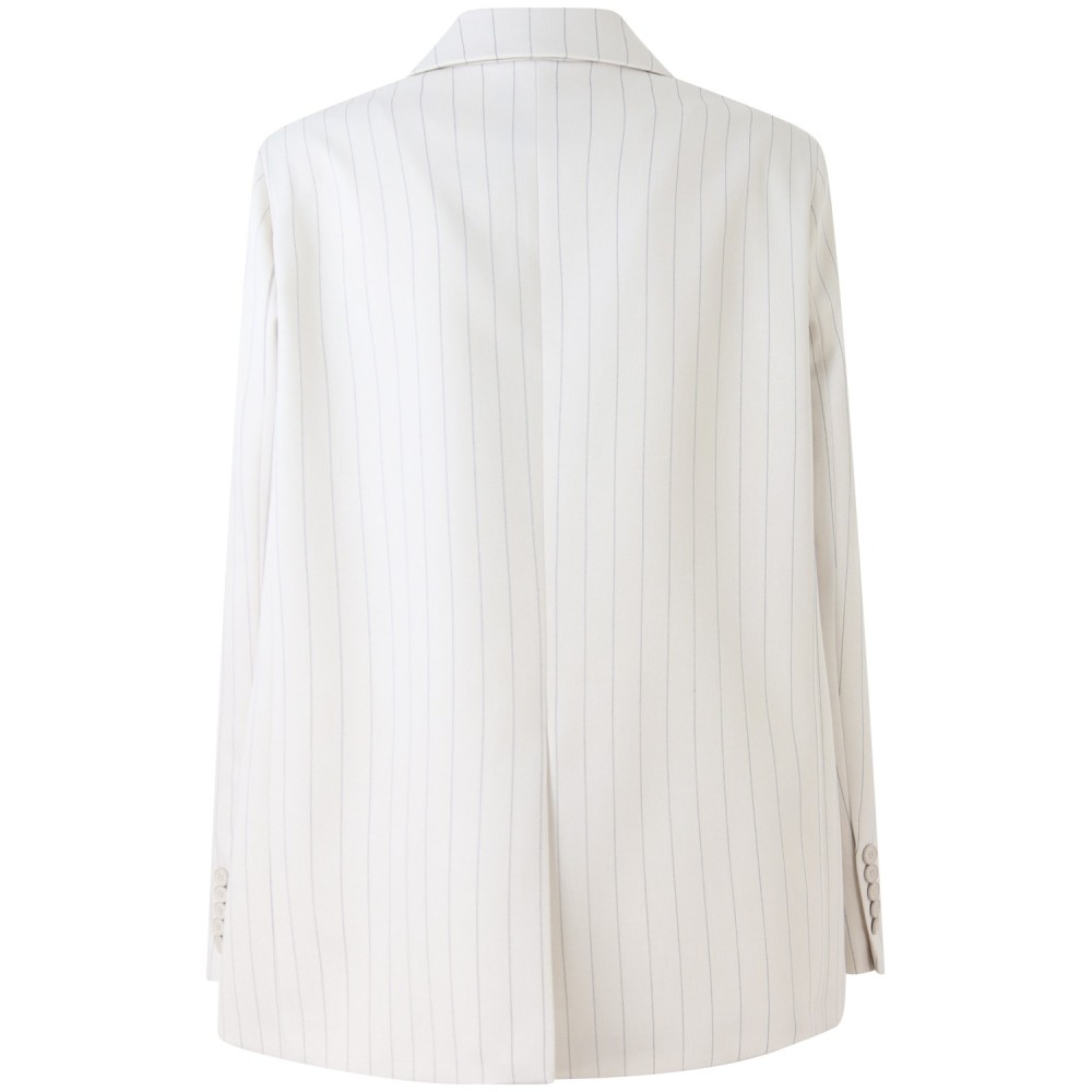 Giacca avorio gessata 'IRINA' per donna