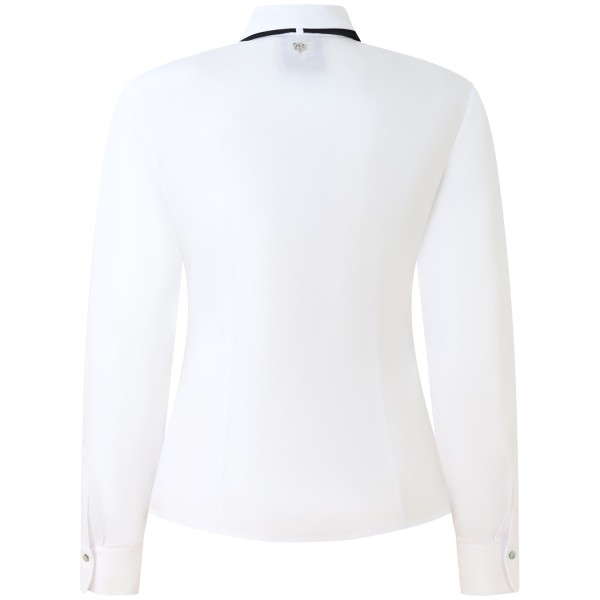 Camicia bianca con cravattino  per donna