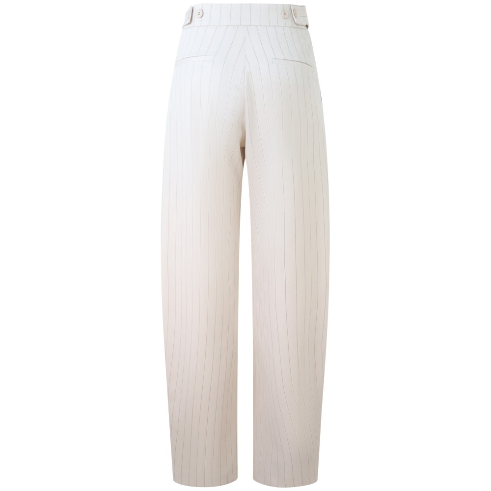 Pantalone avorio gessato 'IRINA' per donna