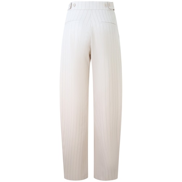 Pantalone avorio gessato 'IRINA' per donna