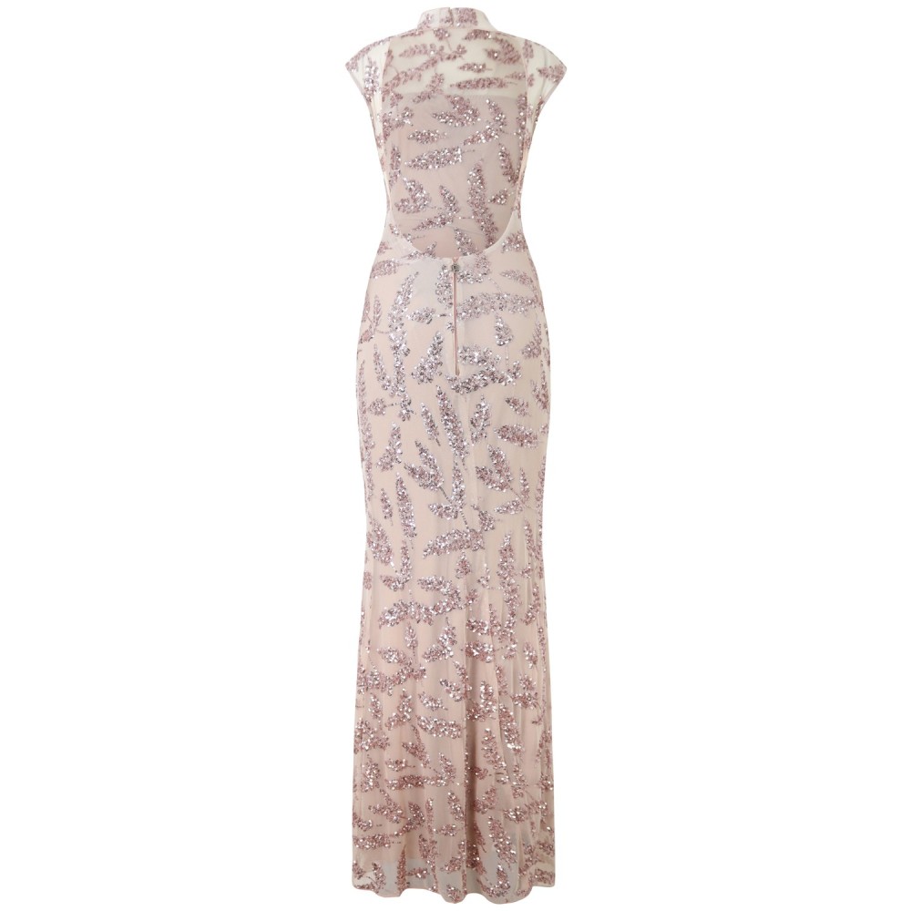 Abito rosa di paillettes 'UMA' per donna