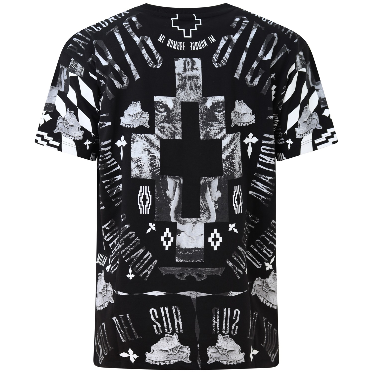 T-shirt nera per uomo 2