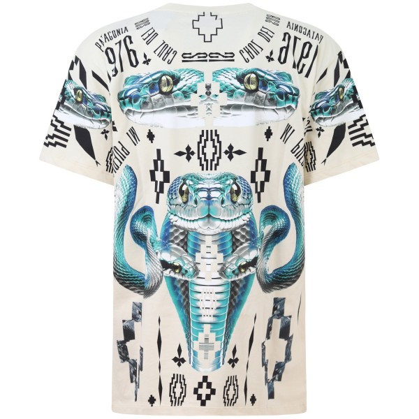 T-shirt avorio per uomo