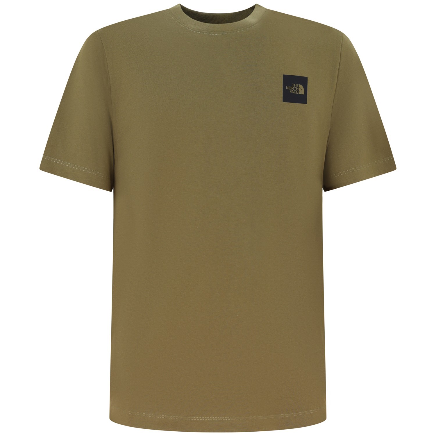 T-shirt verde con mini logo per uomo