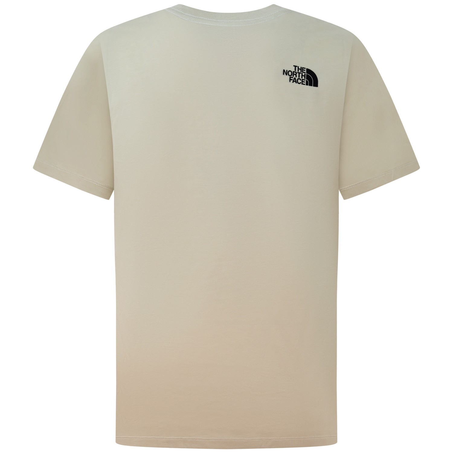 T-shirt beige con mini logo per uomo 2