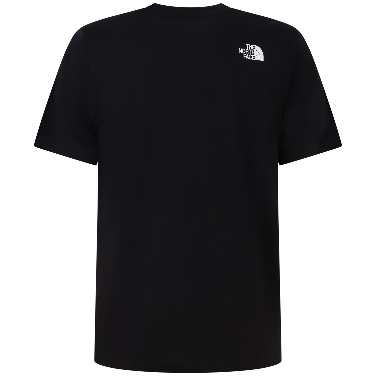 T-shirt nera con mini logo per uomo