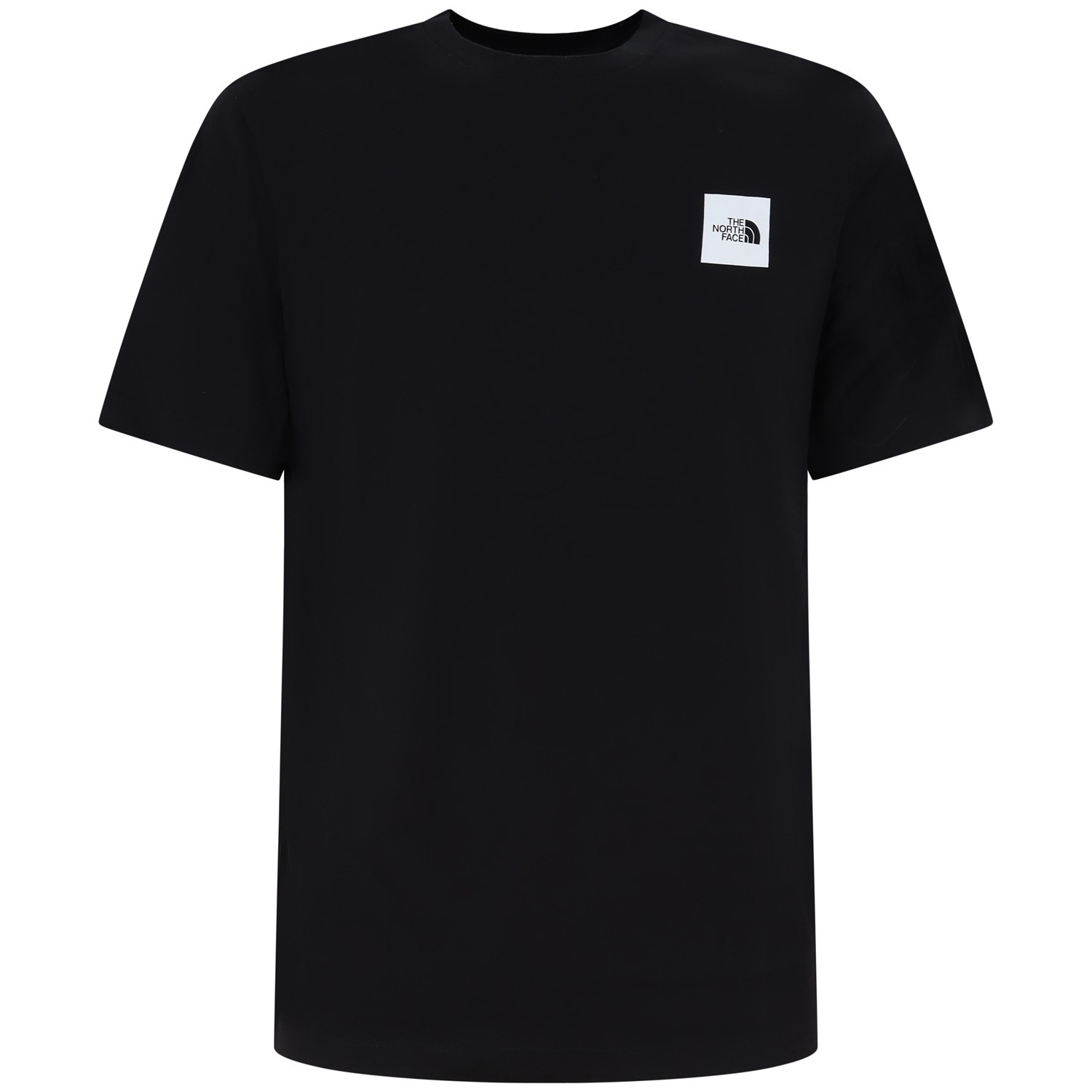 T-shirt nera con mini logo per uomo 2