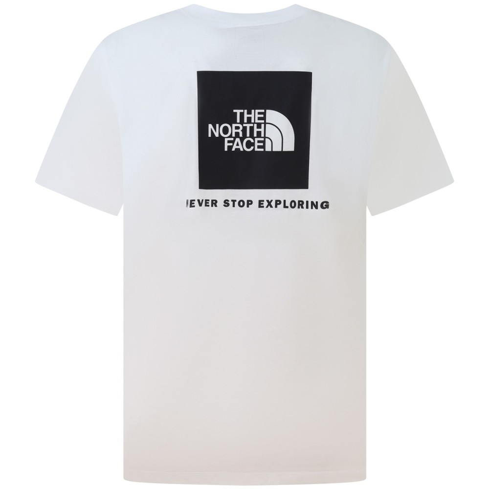 T-shirt bianca con mini logo per uomo